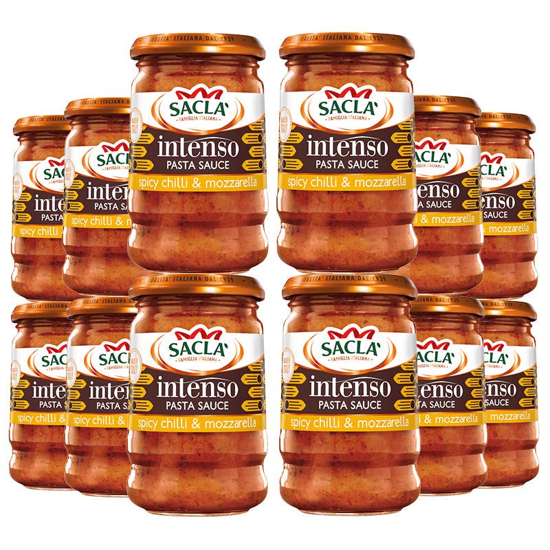 Sacla' Spicy Chilli & Mozzarella Intenso 190g