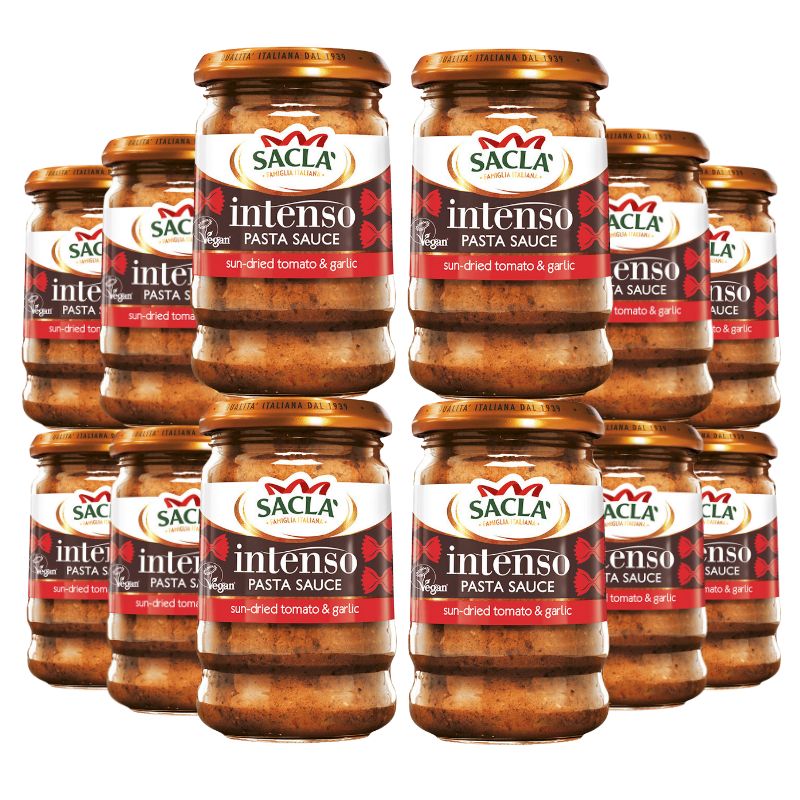 Sacla' Sun-Dried Tomato & Garlic Intenso 190g