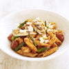 Penne with Whole Cherry Tomato & Basil Sauce