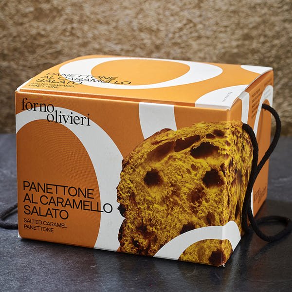 Salted Caramel Panettone 750g by Olivieri