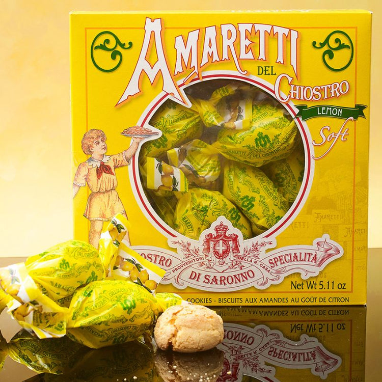 Soft Amaretti with Lemon 145g by Lazzaroni