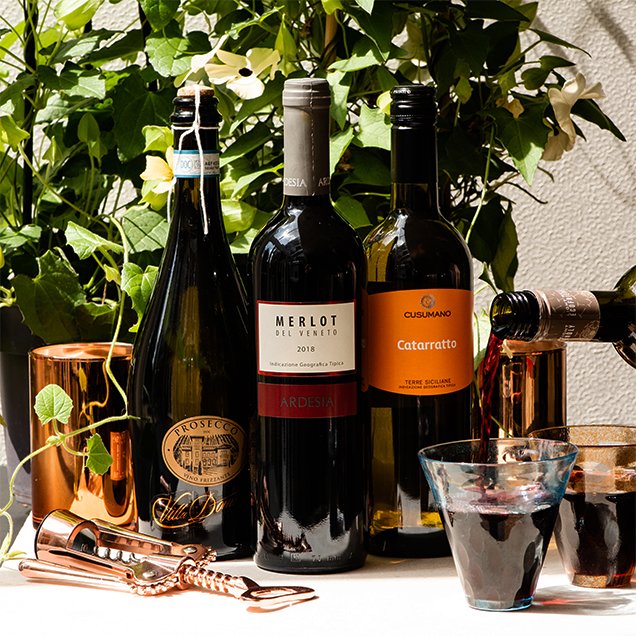 Trio of Italian Wine Gift Box