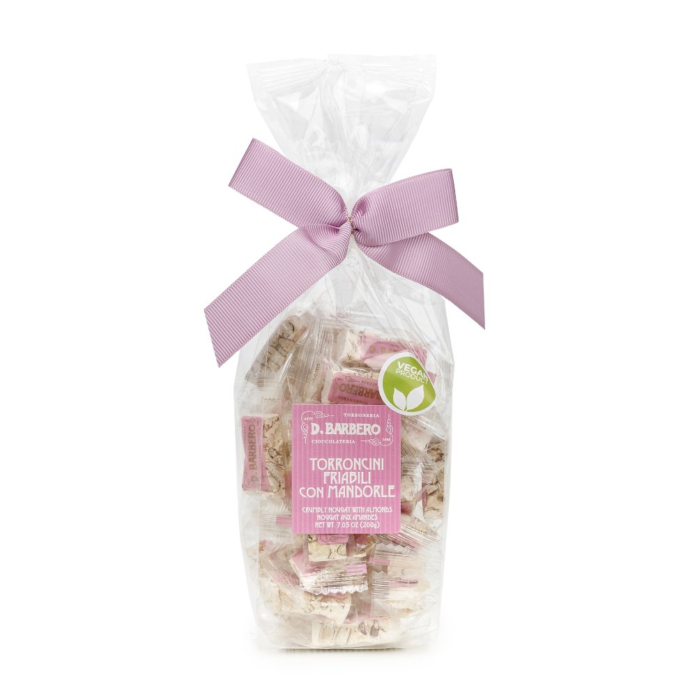 Vegan Torroncini with Almonds 200g by D. Barbero